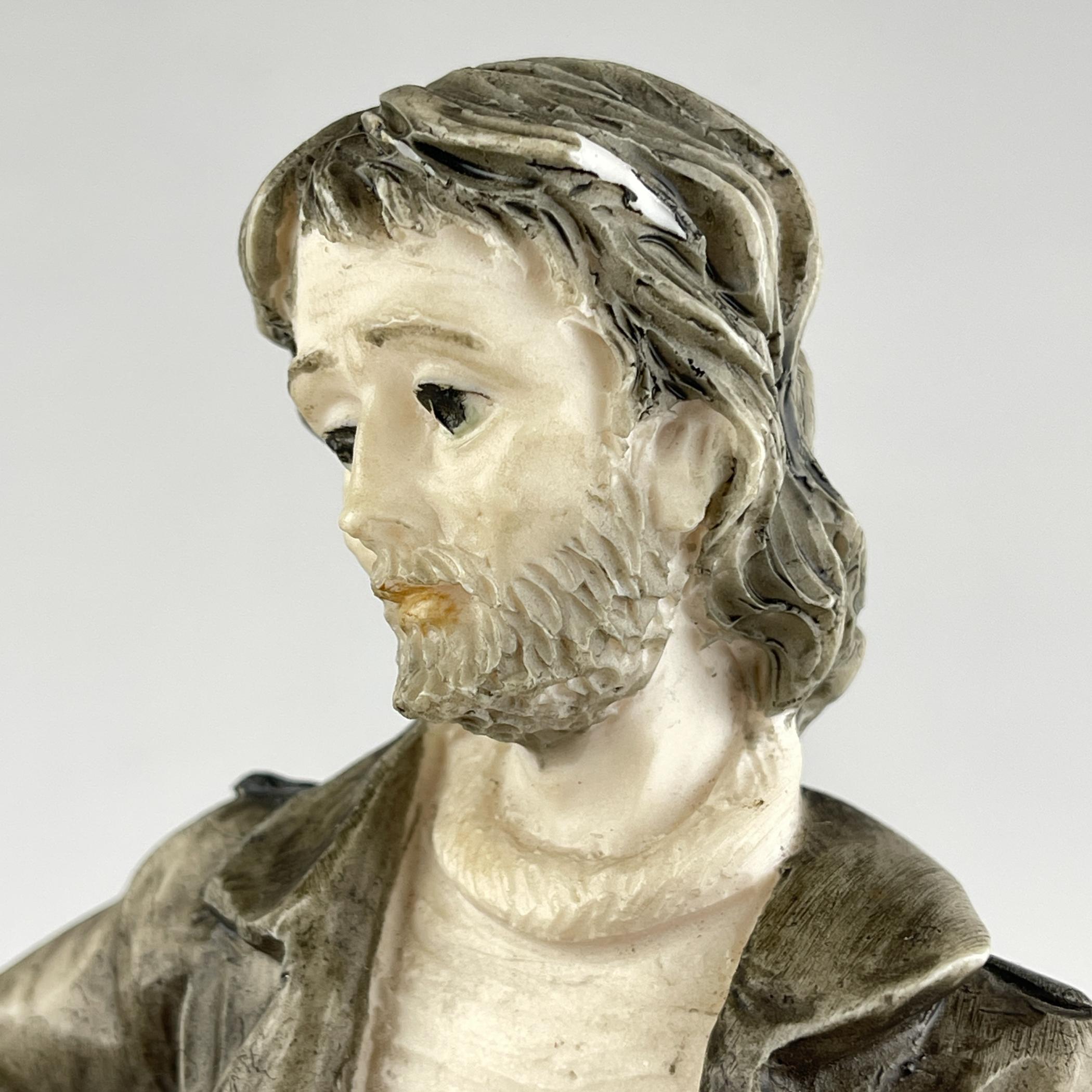 Original ceramic sculpture Artist by Capodimonte, Italy 1970s For Sale 8