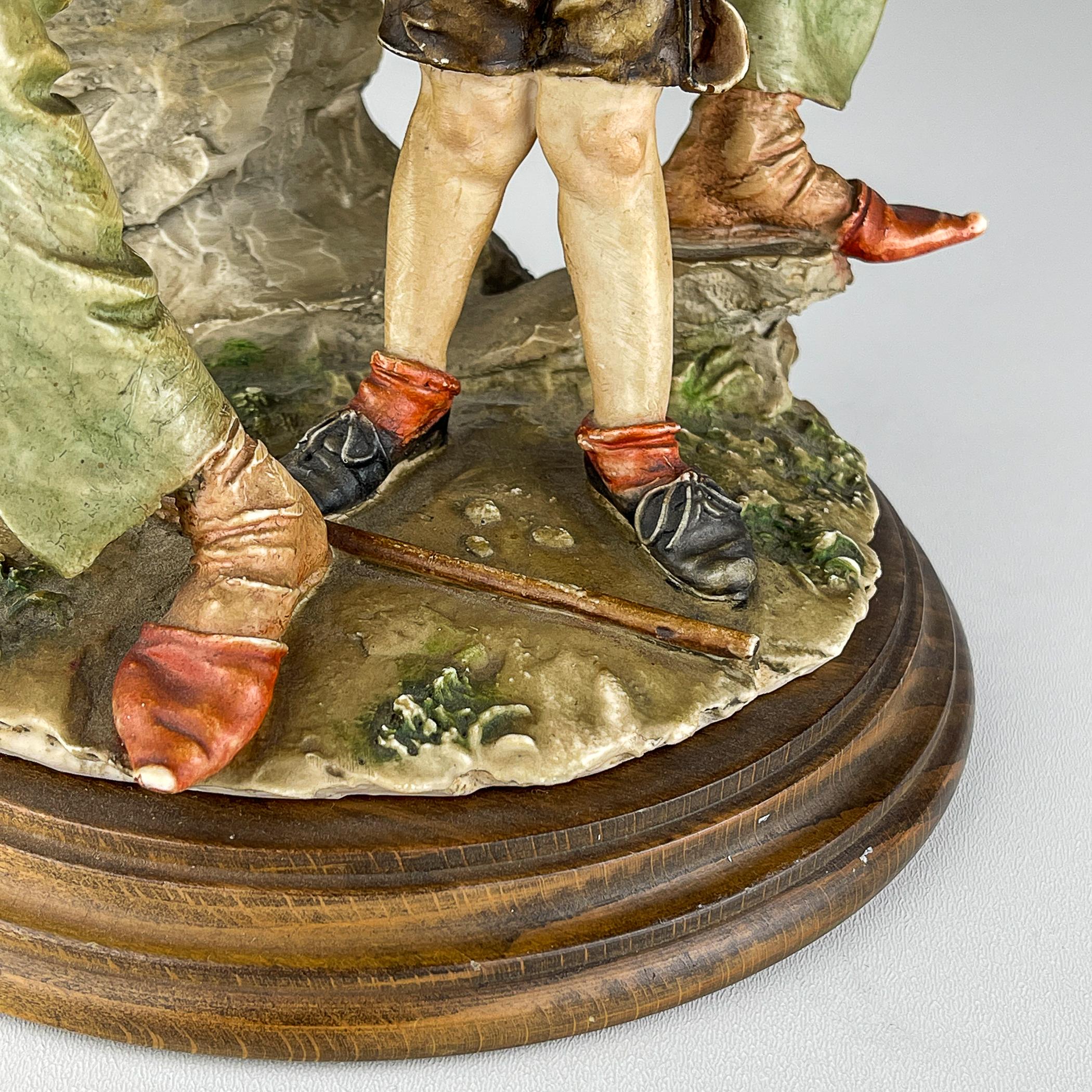 Escultura de cerámica original de Giuseppe Armani para Capodimonte, Italia Años 70 en venta 2