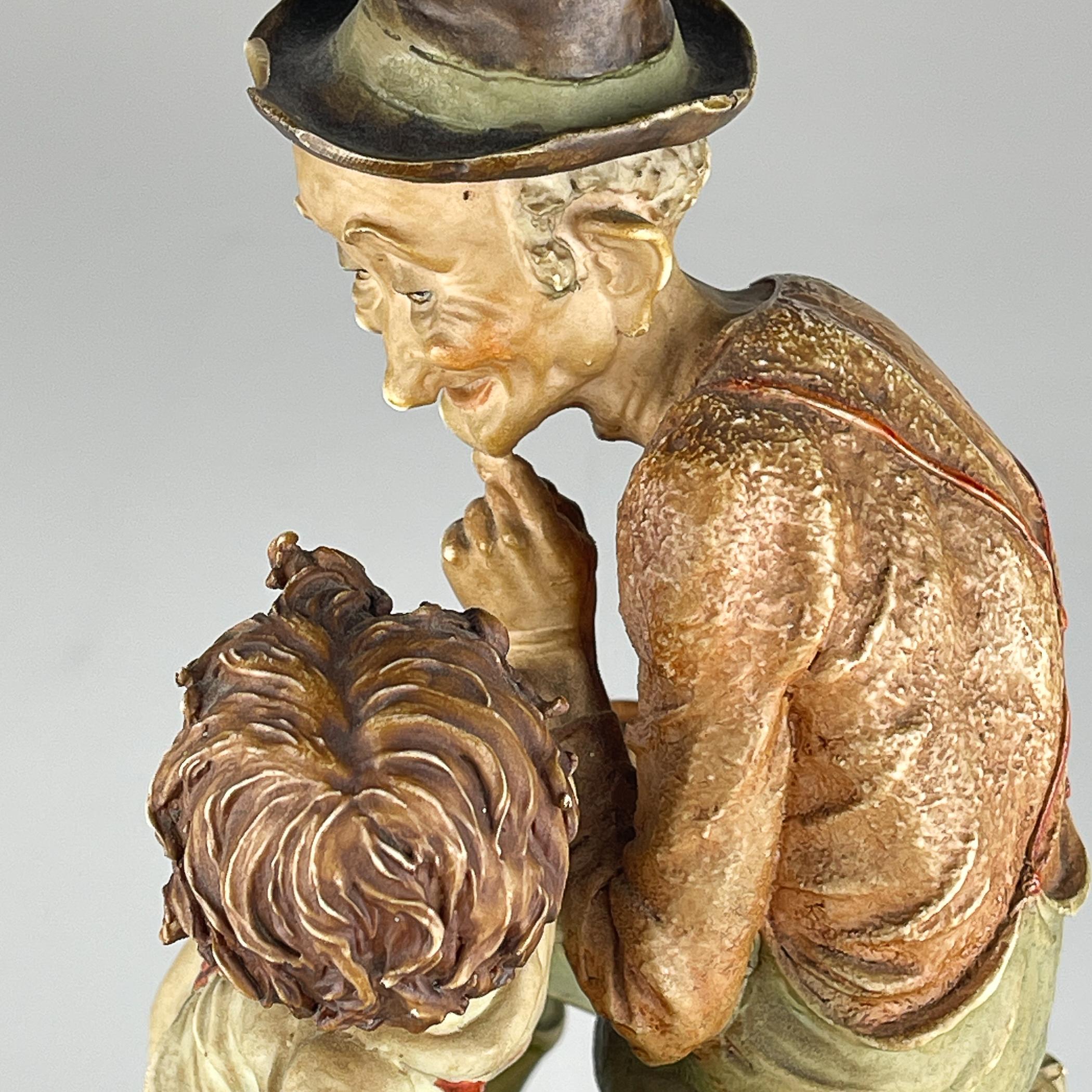 Escultura de cerámica original de Giuseppe Armani para Capodimonte, Italia Años 70 en venta 3