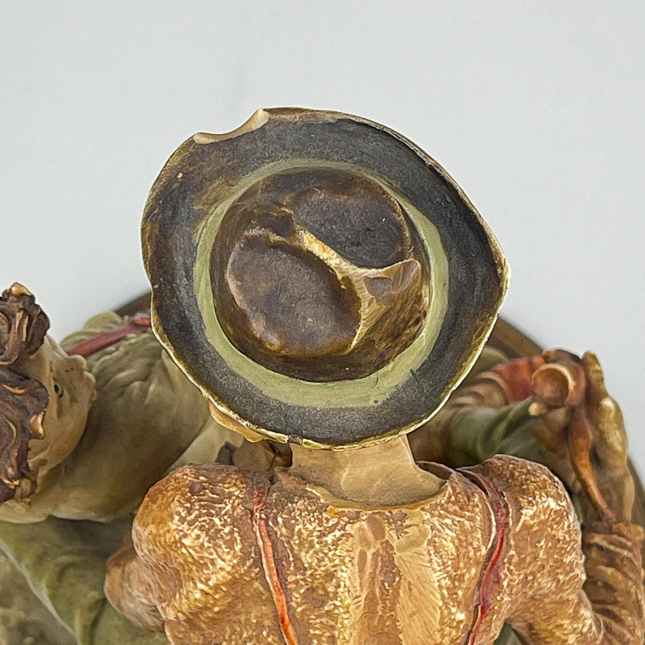 Escultura de cerámica original de Giuseppe Armani para Capodimonte, Italia Años 70 en venta 6