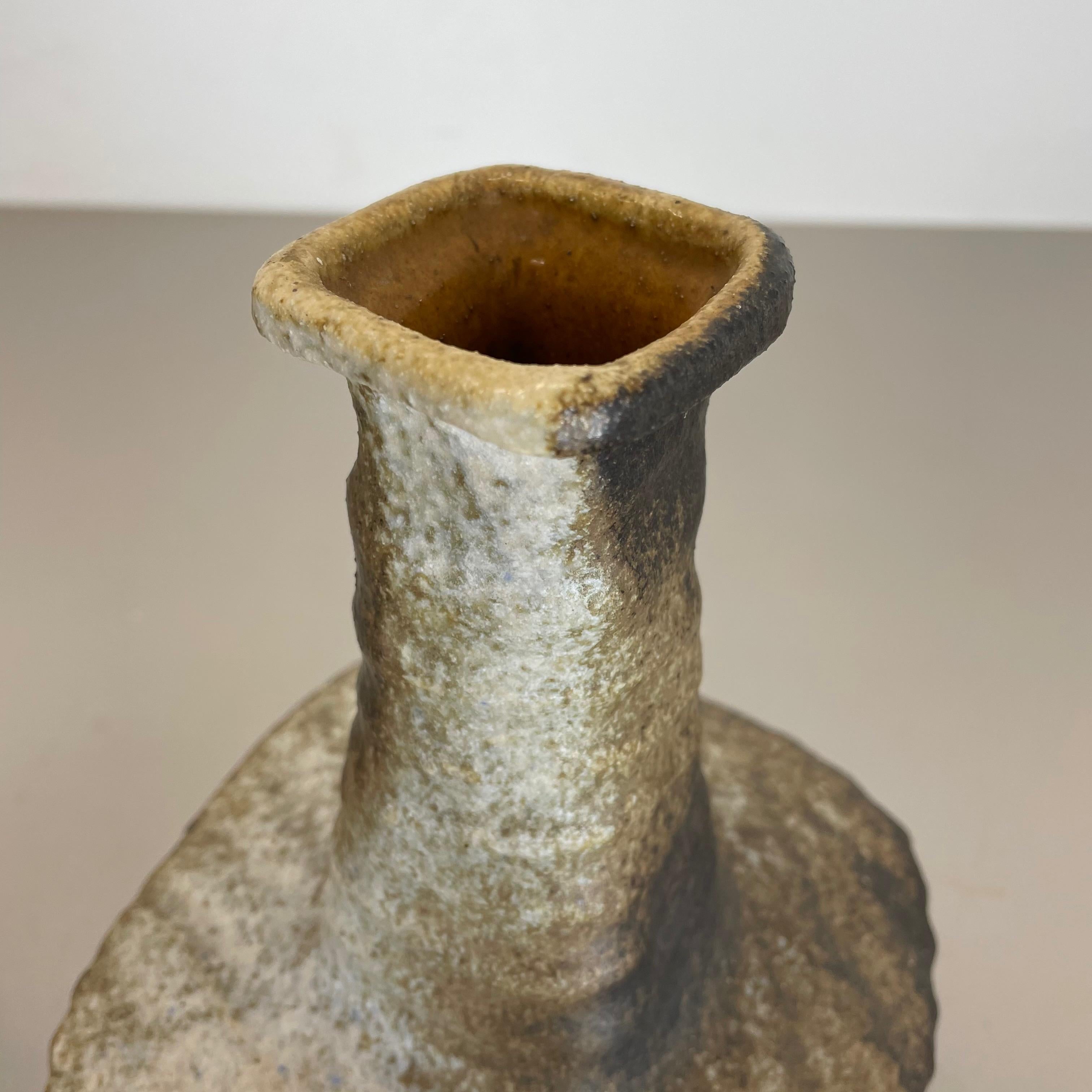 Vase original en céramique de l'atelier de poterie de Piet Vest Ceramics, Pays-Bas, 1970 en vente 5