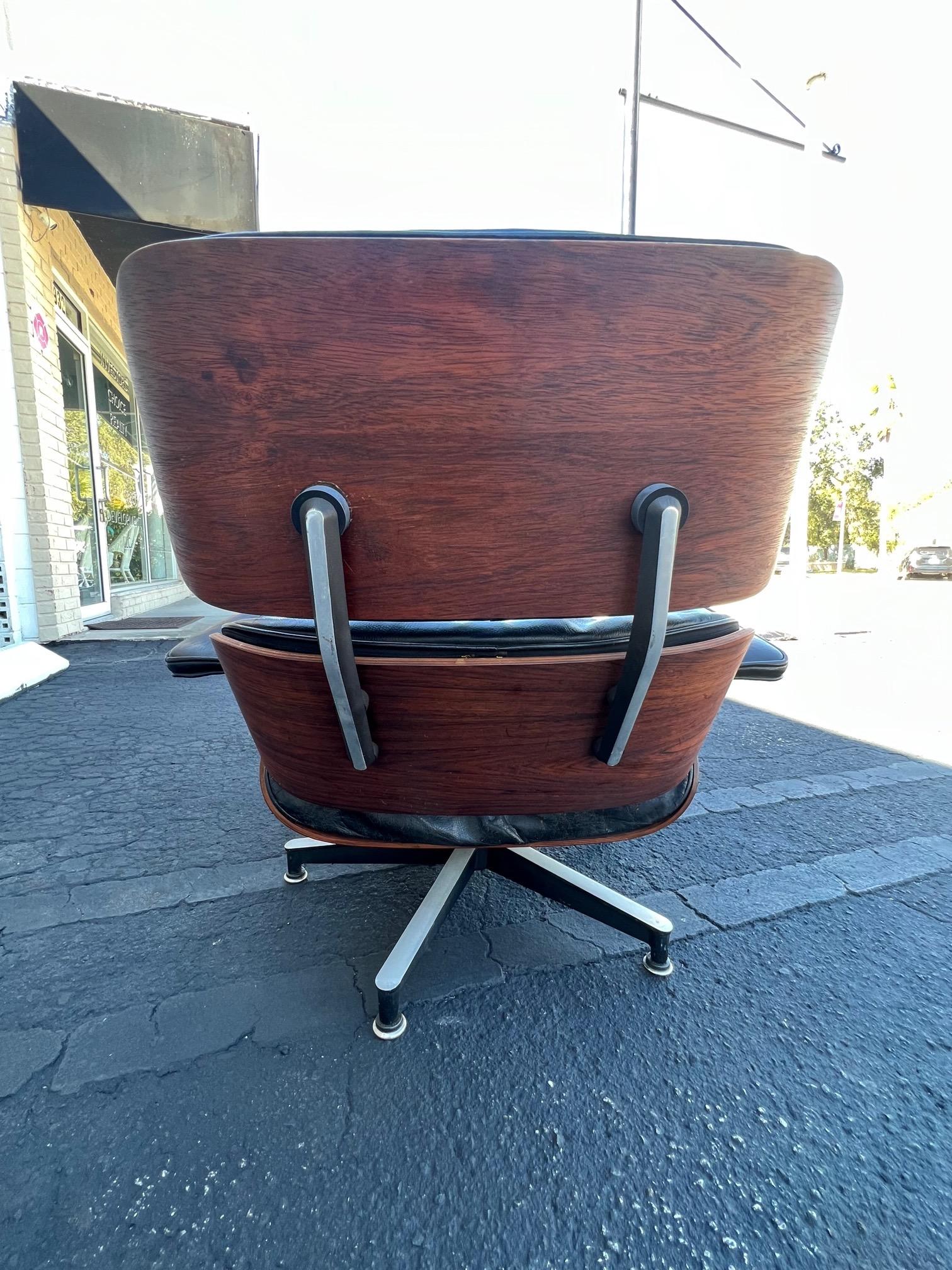 eames lounge chair and ottoman