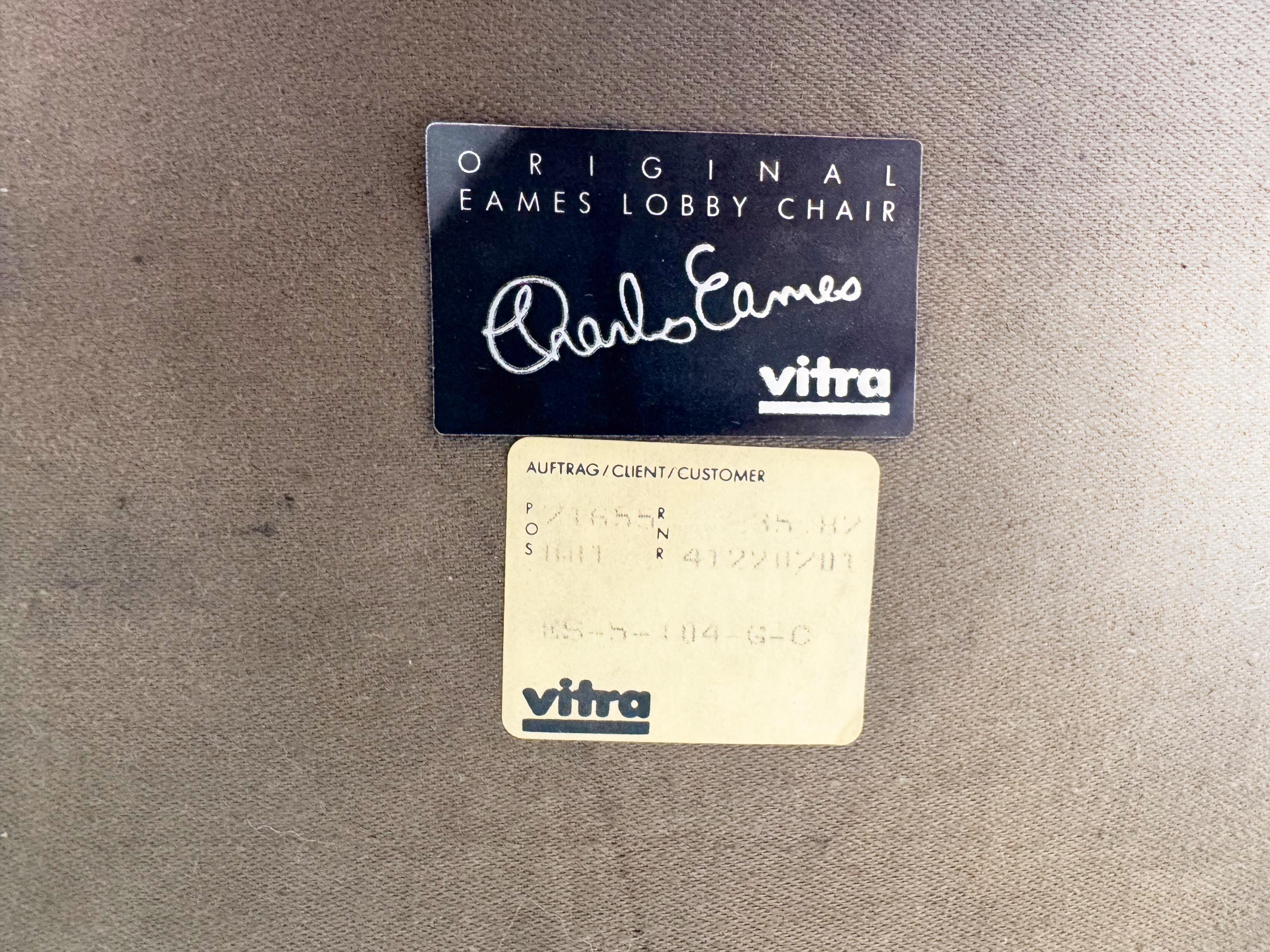 Original Charles Eames Vitra ES 104 Lounge chair Stuhl Sessel en vente 2