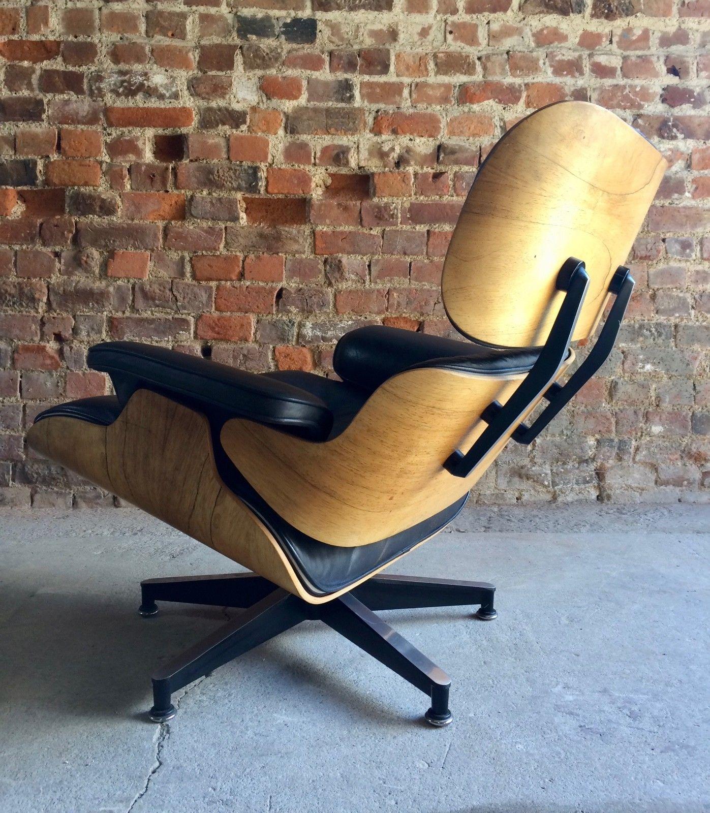 Original Charles & Ray Eames Lounge Chair Model 670 Rosewood Herman Miller 1970s In Good Condition In Longdon, Tewkesbury