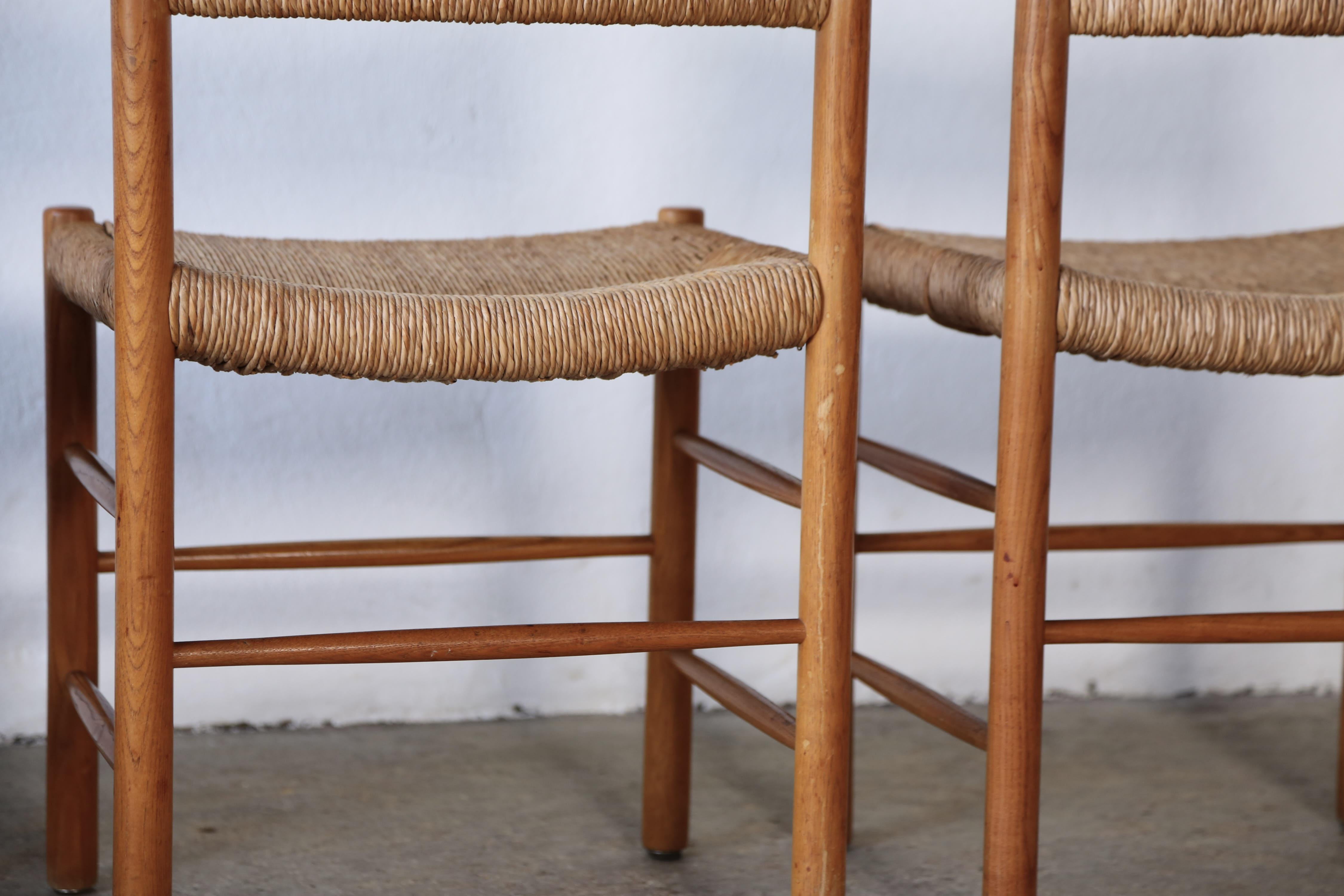Original Charlotte Perriand / Robert Sentou Dordogne Chairs, France, 1960s For Sale 3