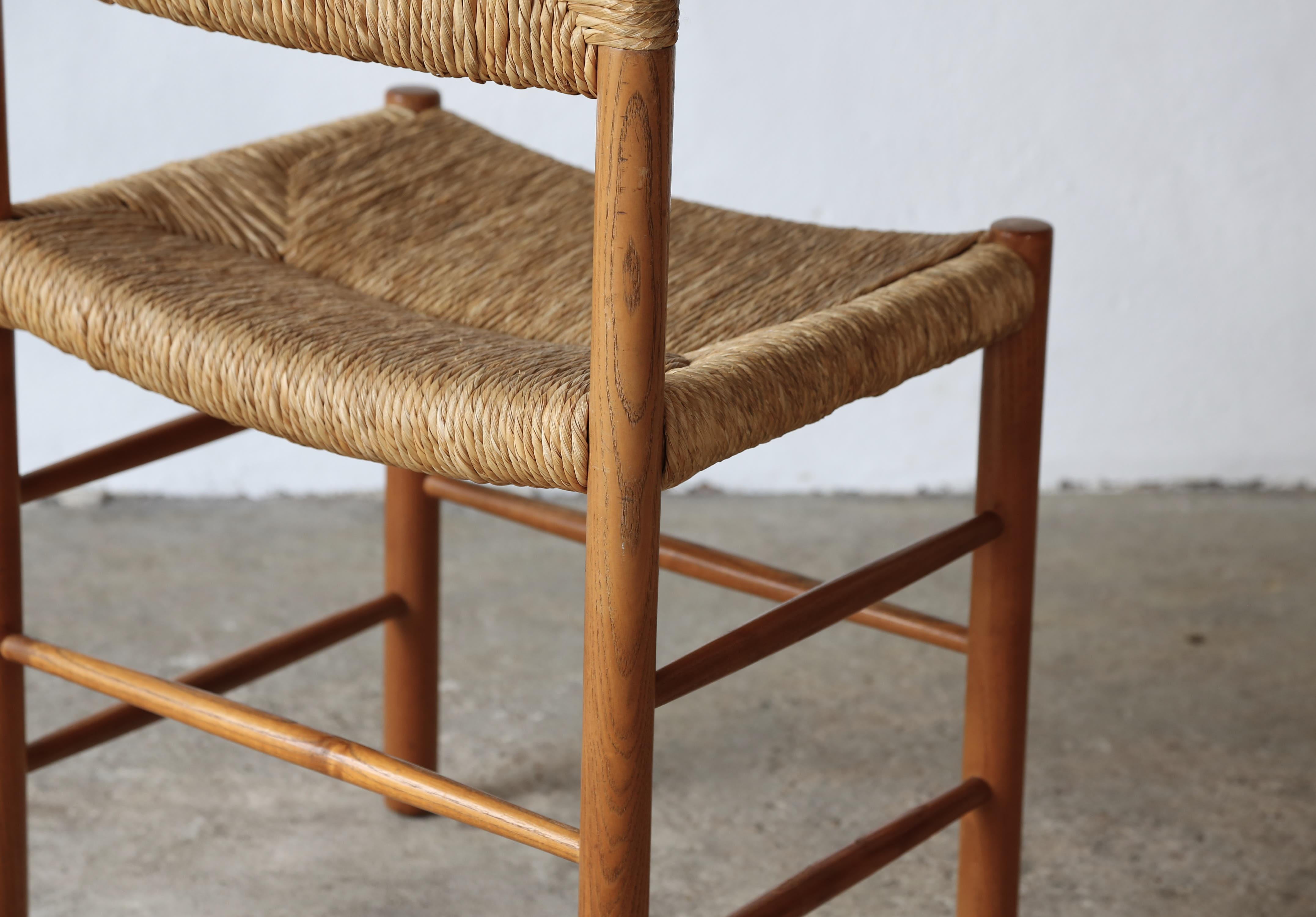 Original Charlotte Perriand / Robert Sentou Dordogne Chairs, France, 1960s 12