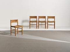 Original by Robert Perriand / Robert Sentou Chaises Dordogne, France, années 1960