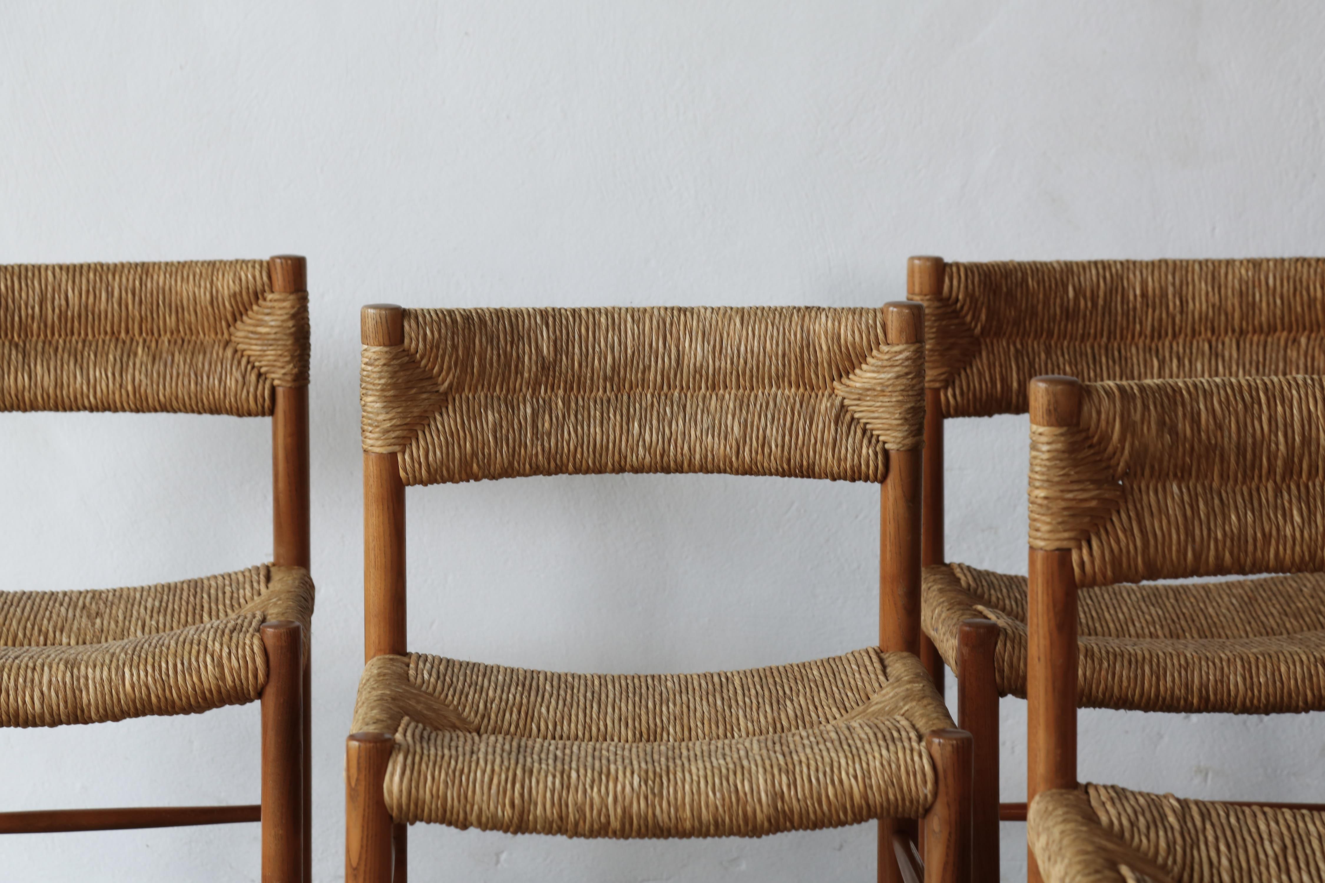 Original Charlotte Perriand / Robert Sentou Dordogne Chairs, France, 1960s In Good Condition In London, GB