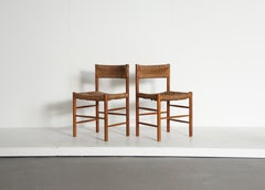 Original Charlotte Perriand / Sentou Dordogne Chairs, France, 1960s