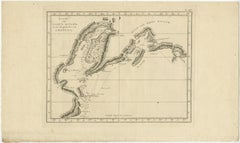 Original Chart Showing the Region between Cape Grenville and Cape Suckling, 1803
