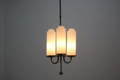 Original Chrome Bauhaus Pendant, 1930s