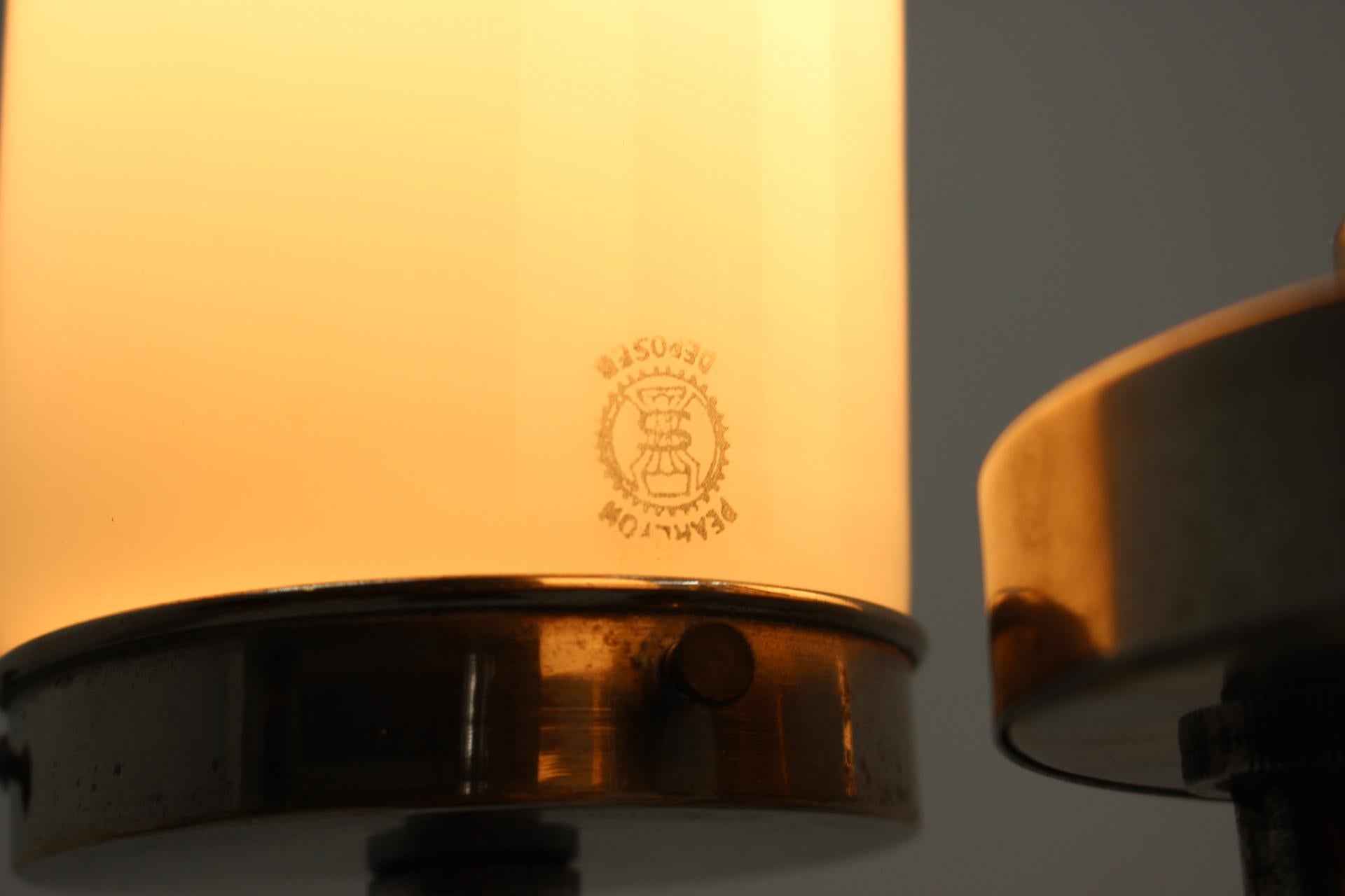 Ceco Ciondolo Bauhaus originale in cromo, anni '30 in vendita