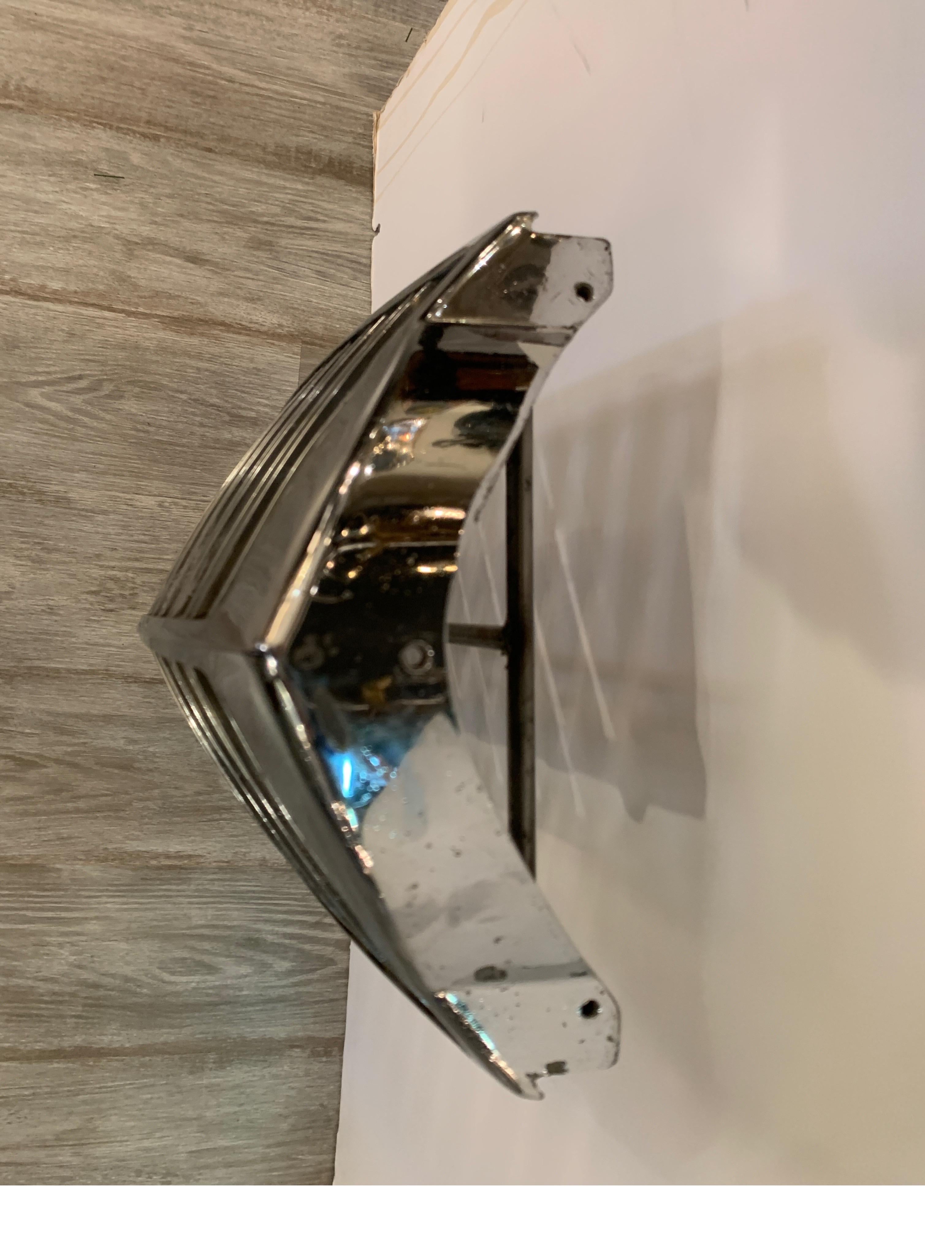 Art Deco Original Chrome Grill from a 1947 Packard Car