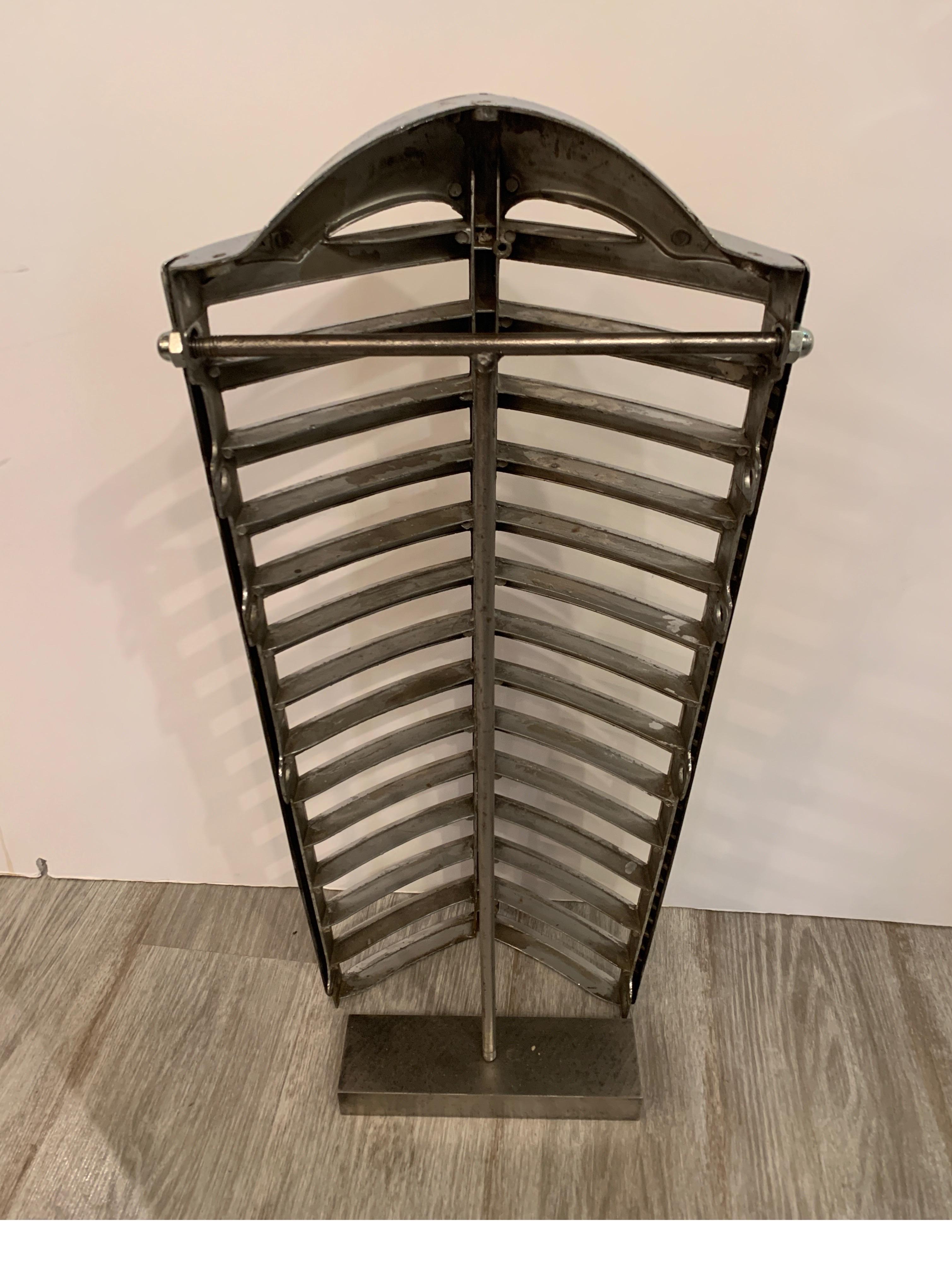 Original Chrome Grill from a 1947 Packard Car In Good Condition In Lambertville, NJ