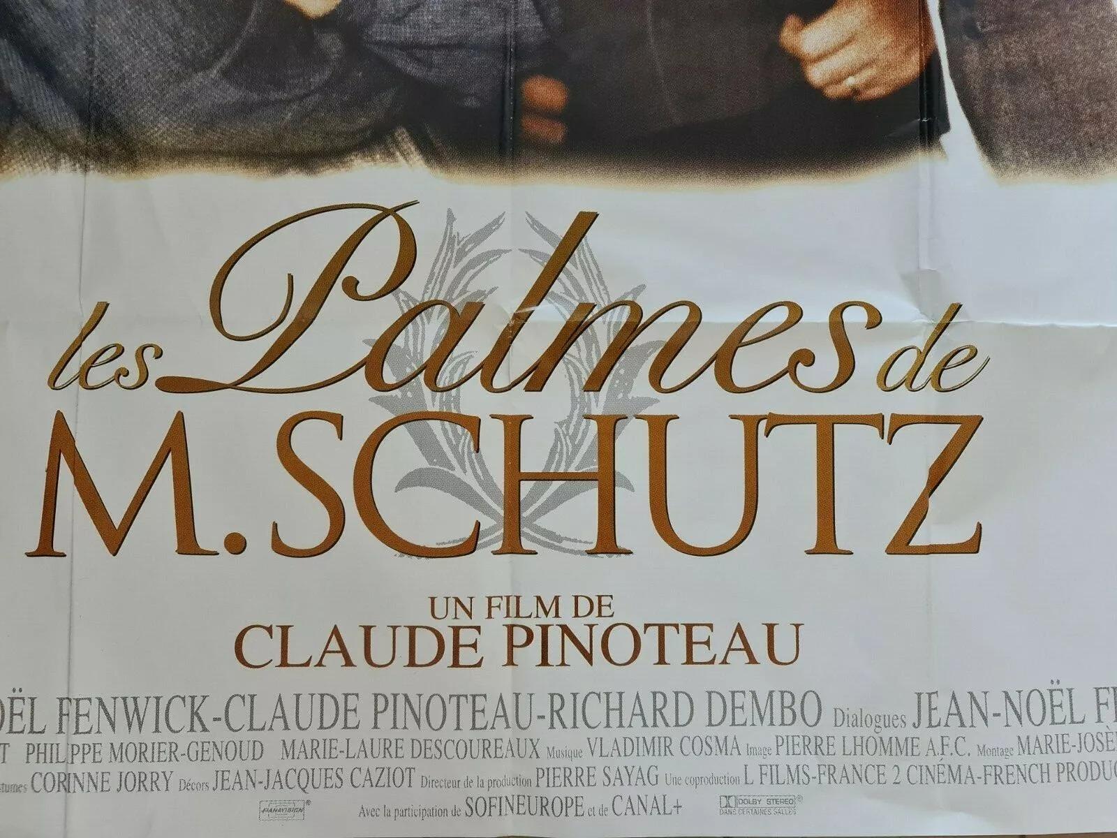 Original-Filmplakat für „Les Palmes de M. Schutz“ – 3Y06 (Ende des 20. Jahrhunderts) im Angebot
