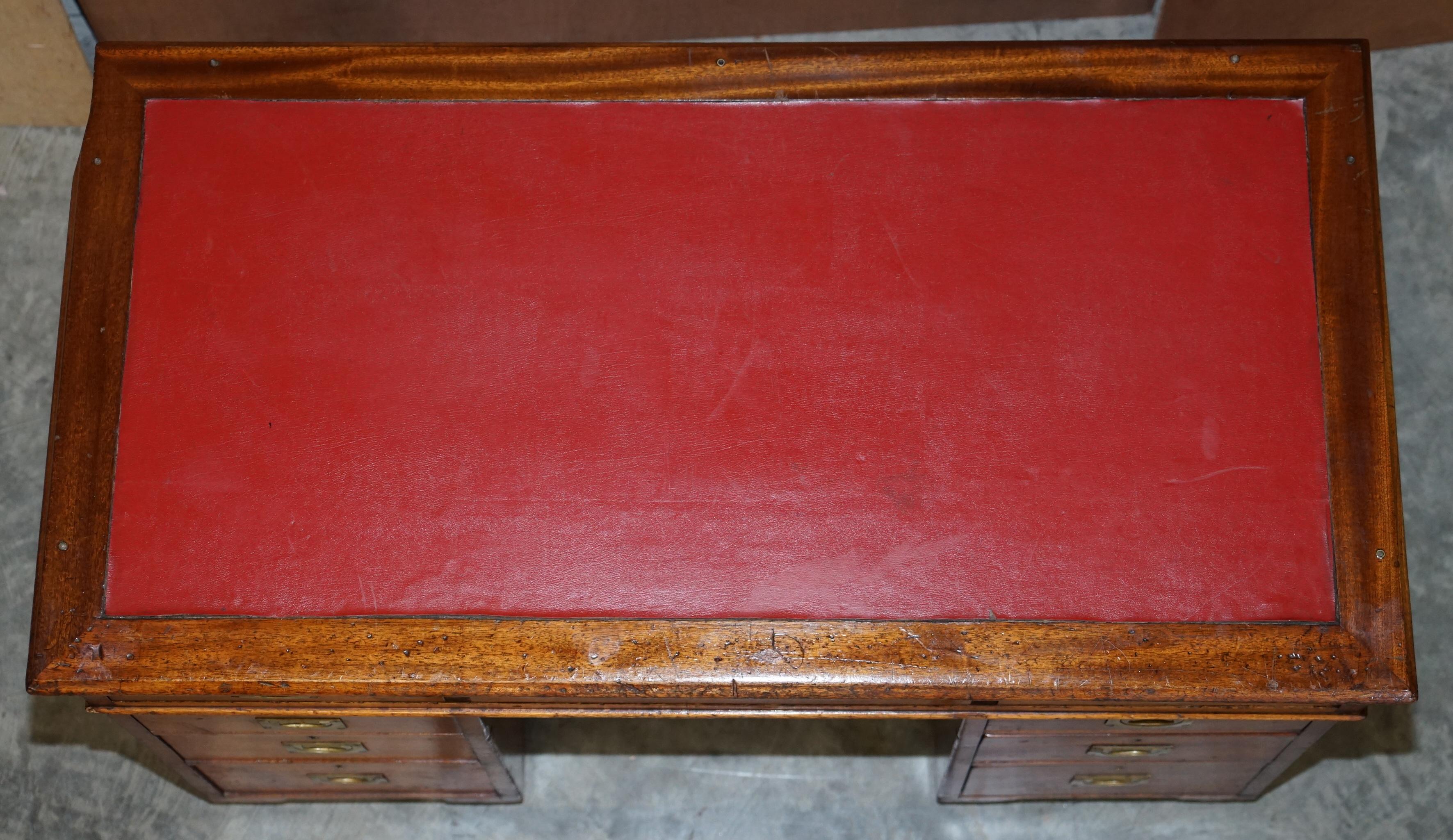 Original circa 1900 Graves & Sons Naval Military Campaign Parter Desk Map Drawer In Good Condition In West Sussex, Pulborough