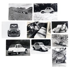Vintage Original Citroën 2CV "Deux Chevaux" 9 press photos collection - 1938 - 1985