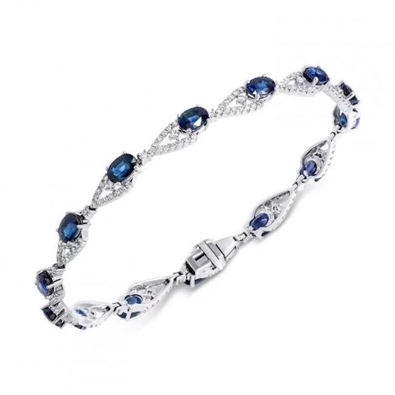 Rose Cut Original Classic Emerald Diamond White Gold Tennis Bracelet for Her For Sale