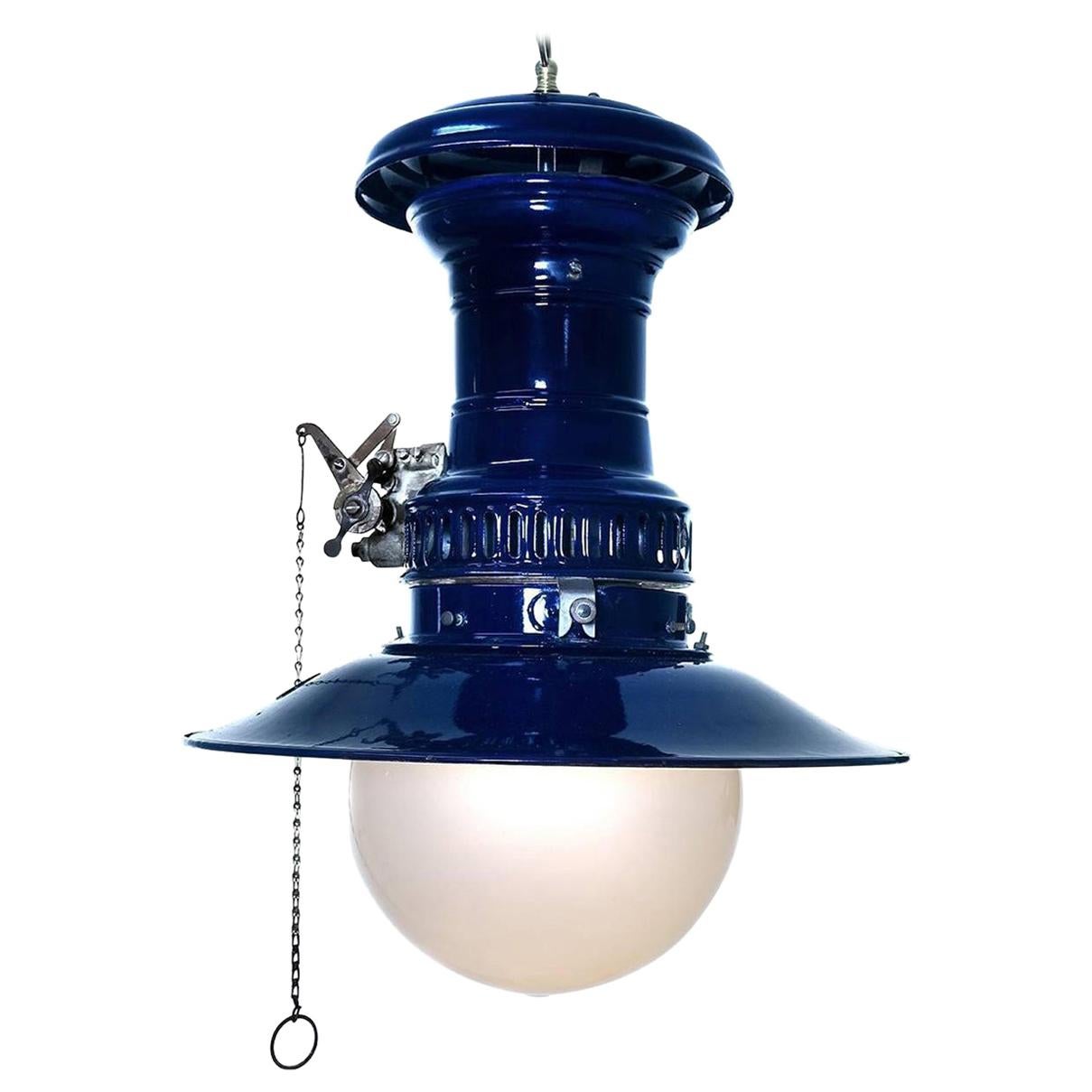 Original Cobalt Blue Humphrey Lantern