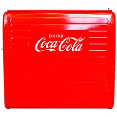 Vintage Original Coca Cola Bottle Cooler, 1955