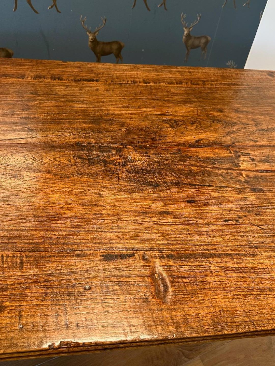 Original colonial farmhouse table For Sale 5