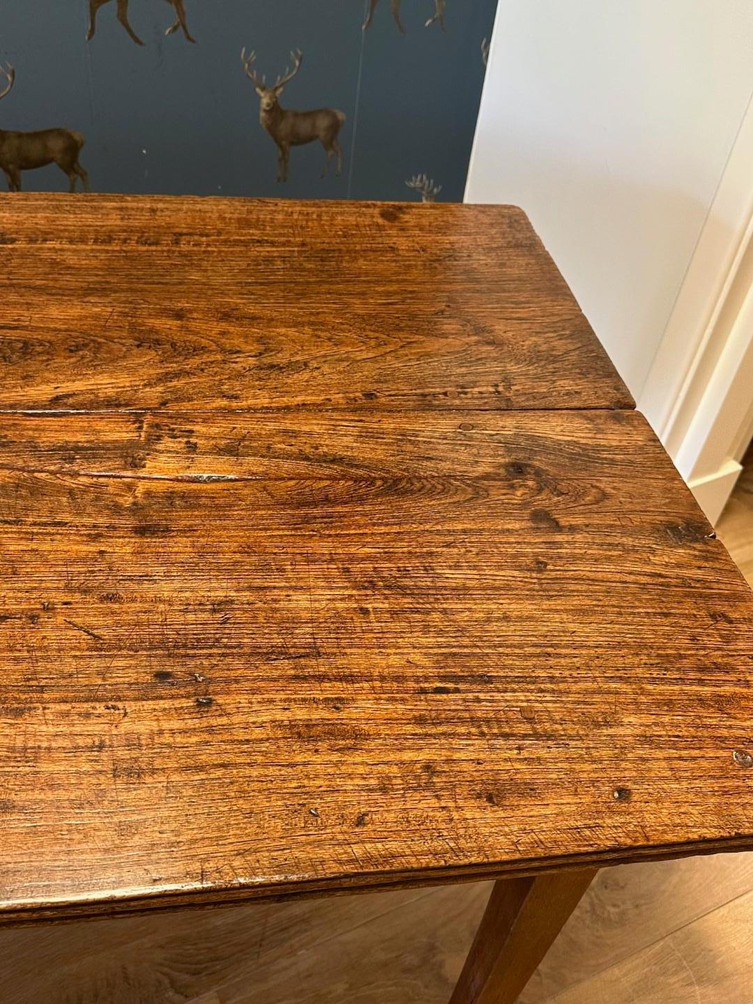 Original colonial farmhouse table For Sale 6