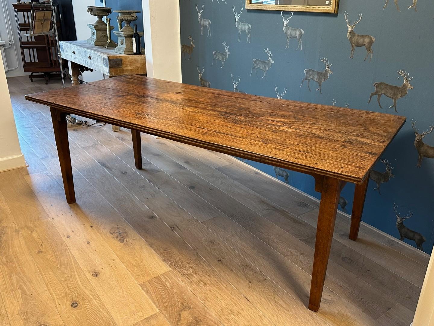 Early 20th Century Original colonial farmhouse table For Sale