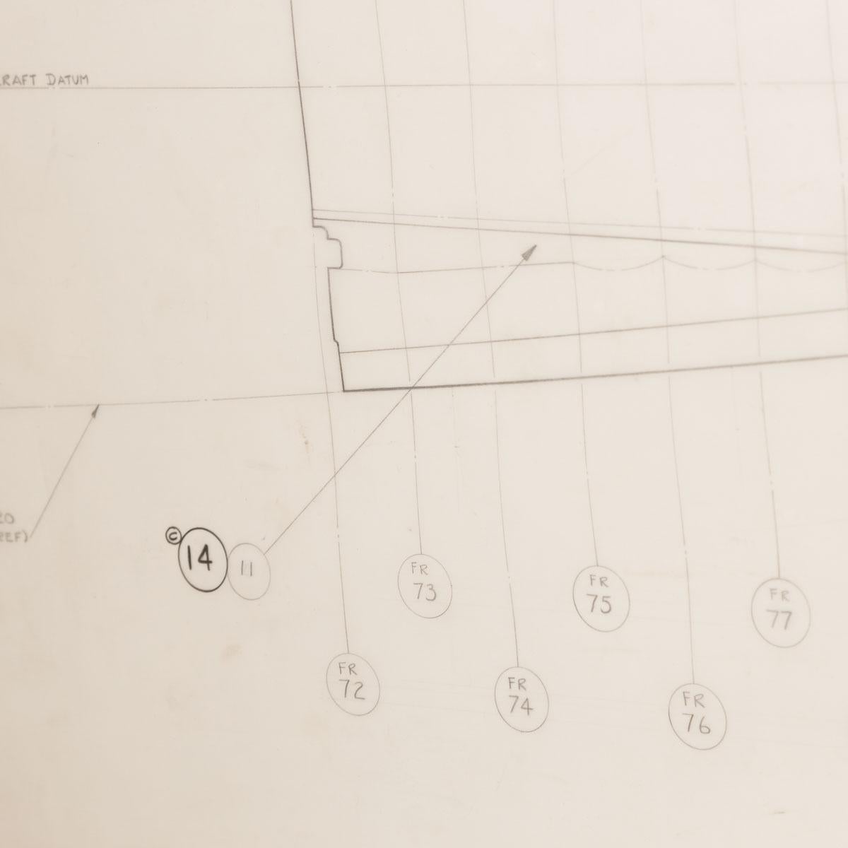 Original Concorde Design Drawing, England, c.1960 4