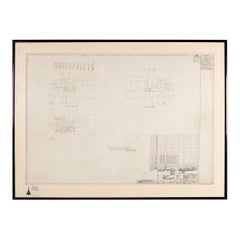 Original Concorde Design Drawing, England, c.1960