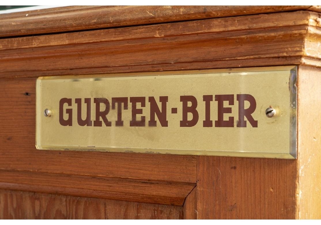 Originaler Bierkühler aus Bern-Wabern, Schweiz, Industriezeitalter (Zinn) im Angebot