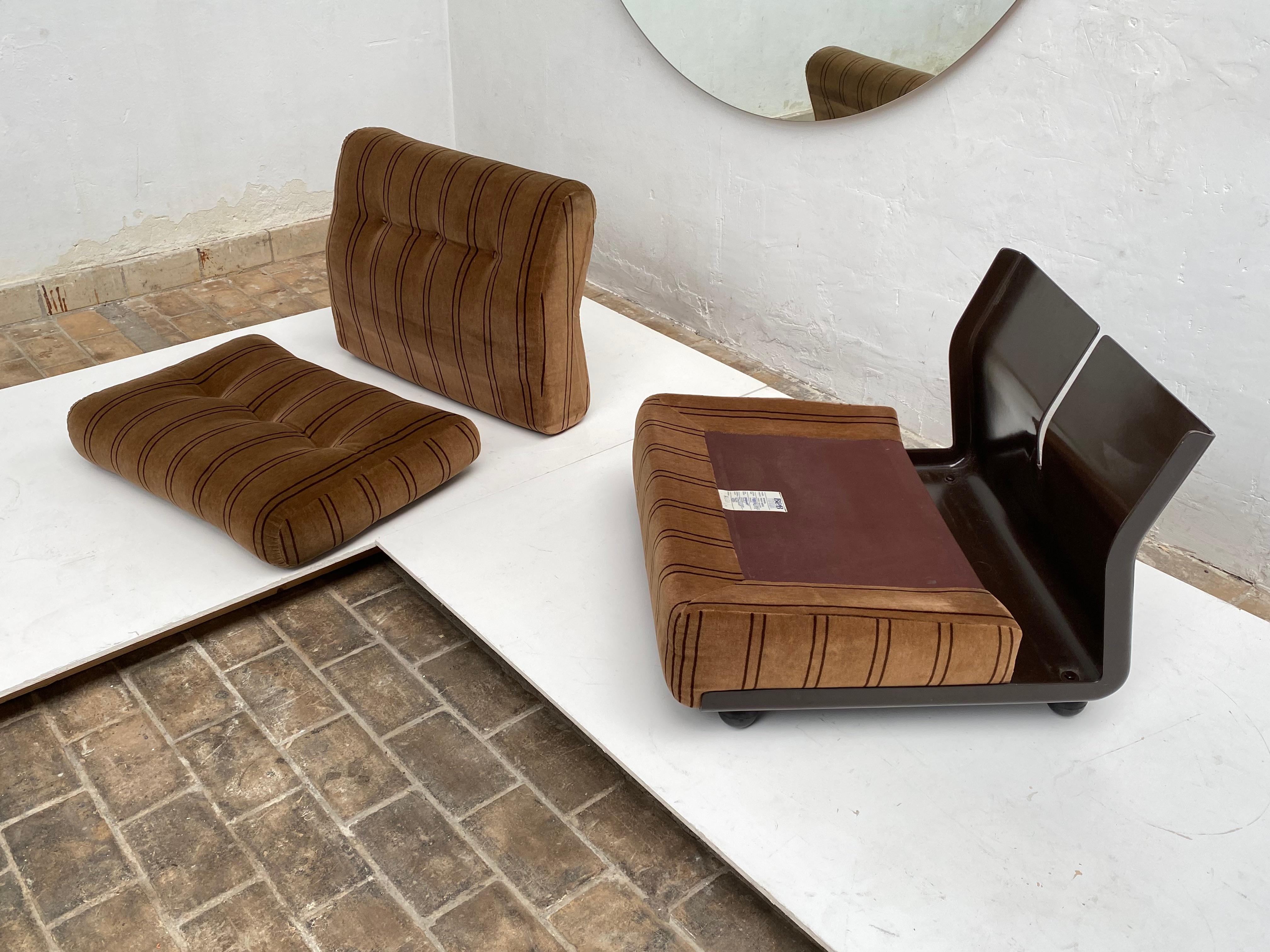 Condizioni originali Mario Bellini 'Amanta' Lounge Chair B&B Italia Made in 1978 2