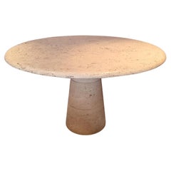 Original conicale Marble Round Dining Table by Up & Up Italy