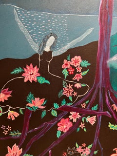 Dipinto contemporaneo originale intitolato “Belonging”