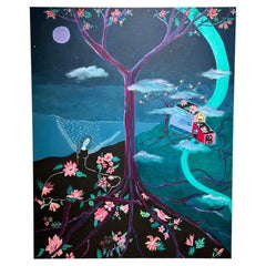 Dipinto contemporaneo originale intitolato “Belonging”