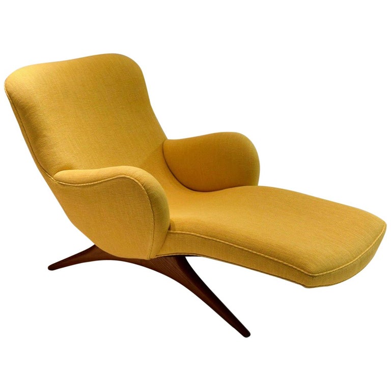 Original "Contour" Lounge Chair by Vladimir Kagan, USA ...