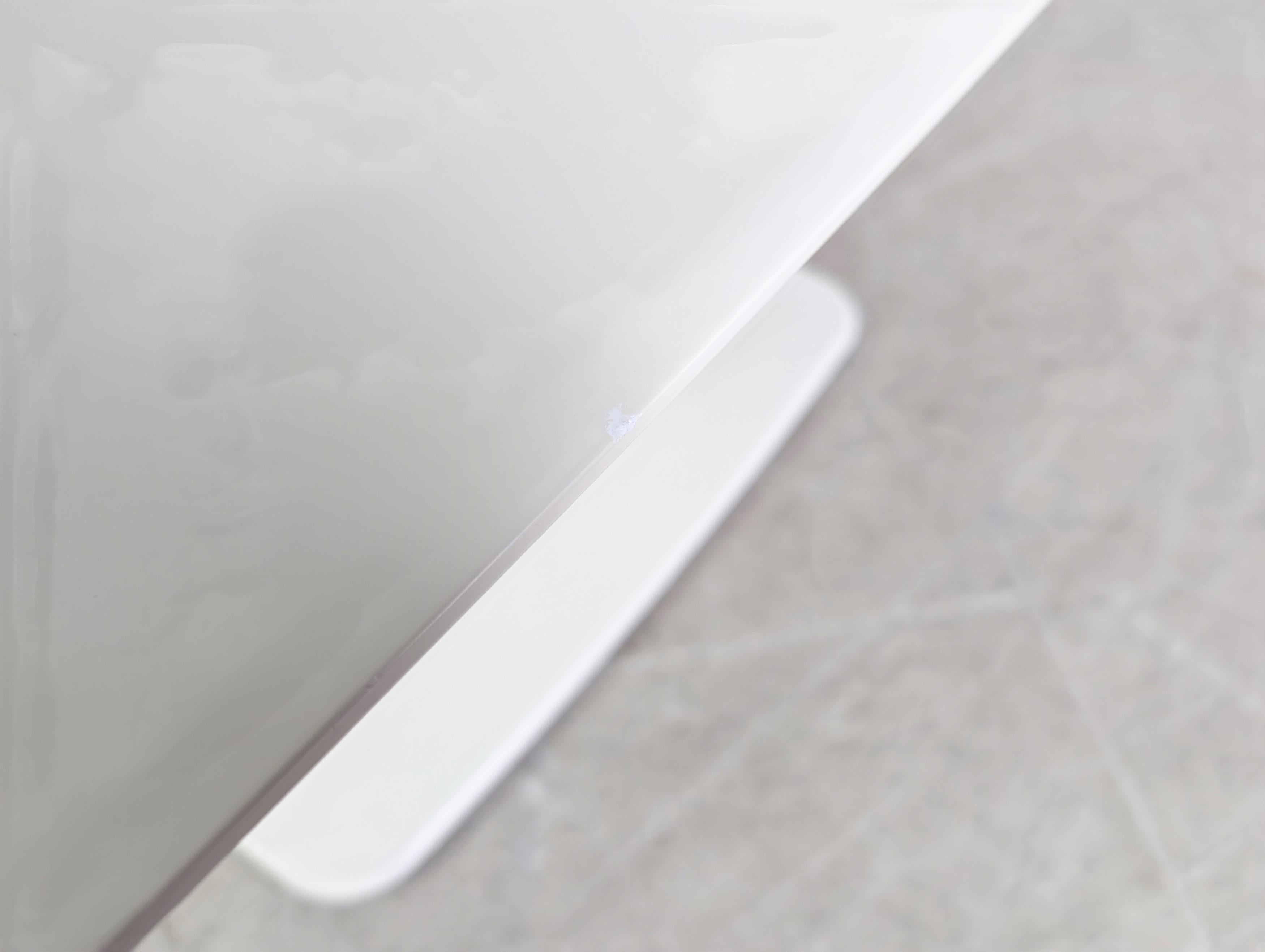 Original COR Jalis 1785 Couchtisch Metall weiß kristallweiß Design en vente 3