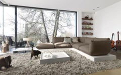 Original COR JALIS Sofa von Jehs & Laub mit Holzfuß und Couchtisch, Deutschland