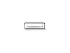 Tavolino originale COR Mell Design Couchtisch MDF Verchromt