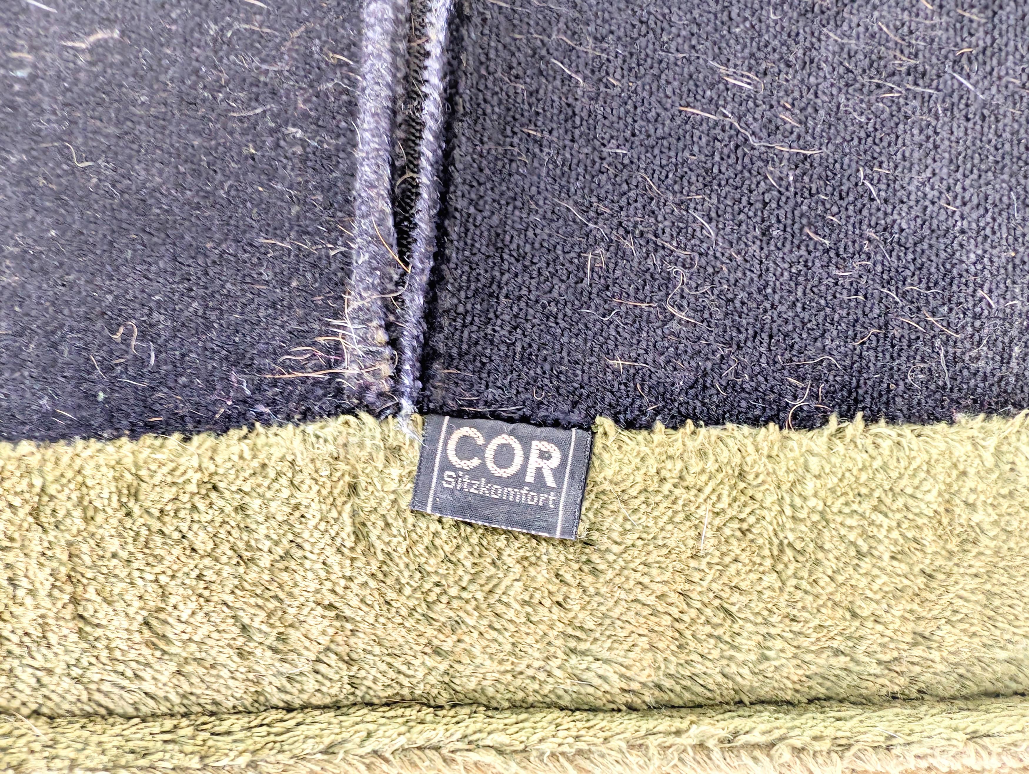 Original COR Trio Modulsofa Midcentury Sofa Design Couch 1970s en vente 1