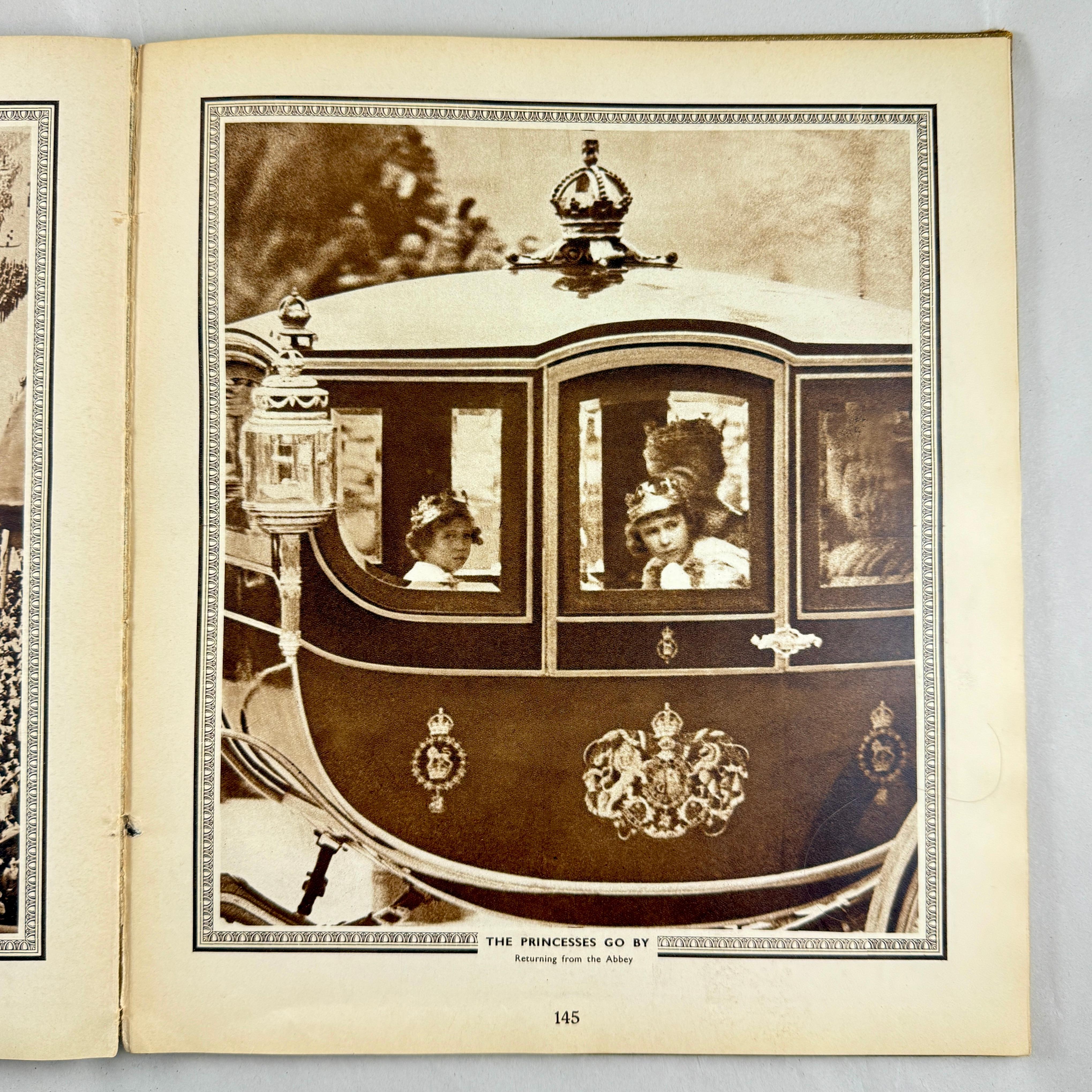 Original Krönungs-Souvenirbuch von König Georg VI - London  1937 im Angebot 2