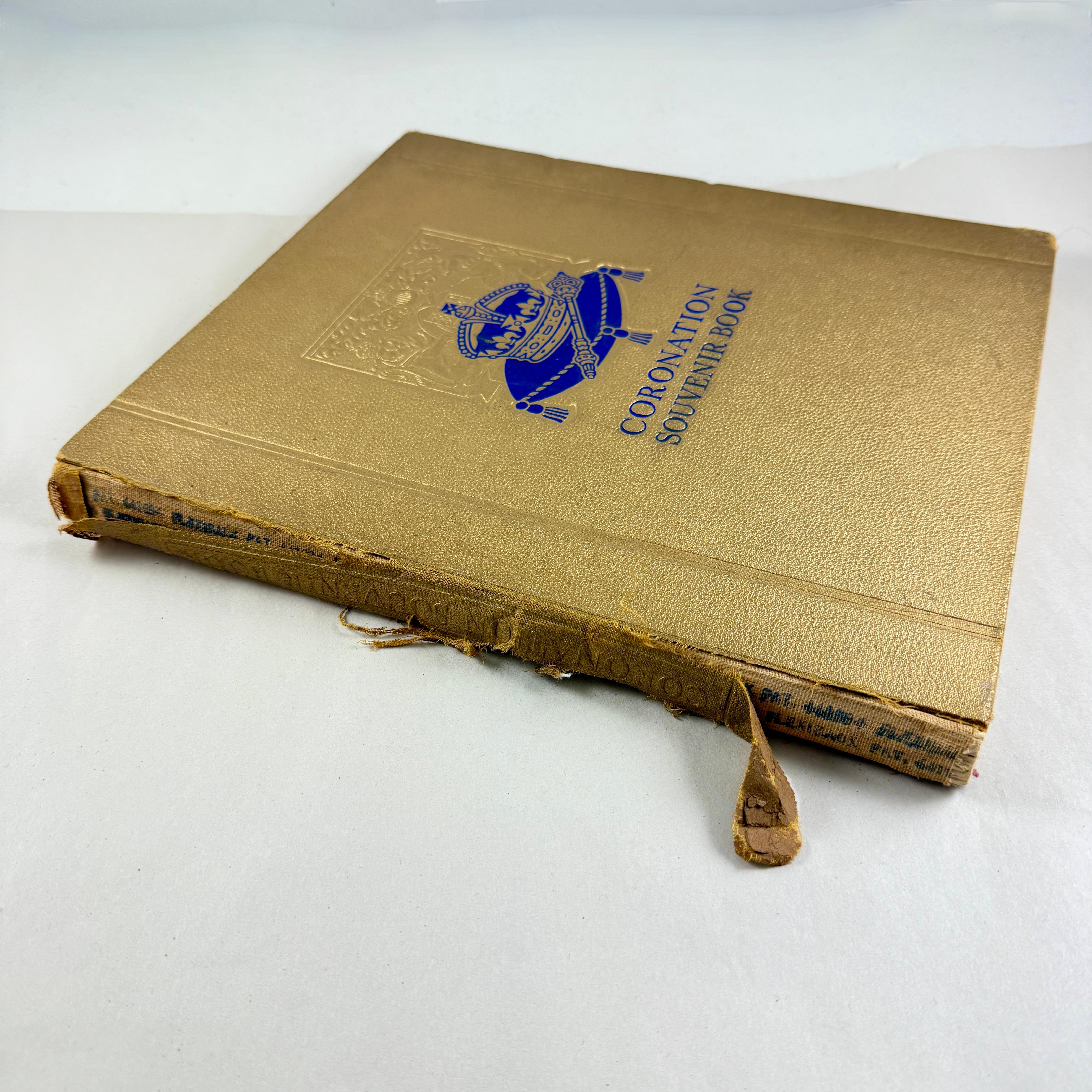 Original Krönungs-Souvenirbuch von König Georg VI - London  1937 (Georgian) im Angebot