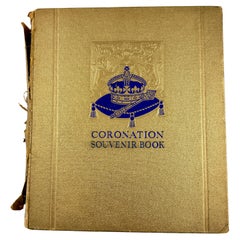 Livre souvenir original du couronnement du roi George VI - Londres  1937