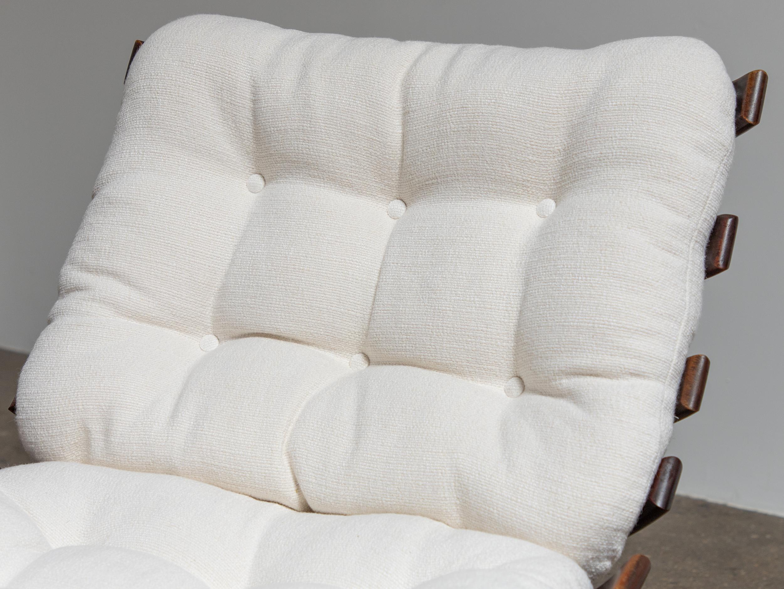 Chaise Costela originale avec ottoman assorti, conçue par Martin Eisler et Carl en vente 2