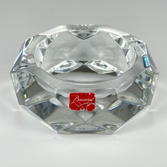 Original crystal glass ashtray by Baccarat, France, 1990s
