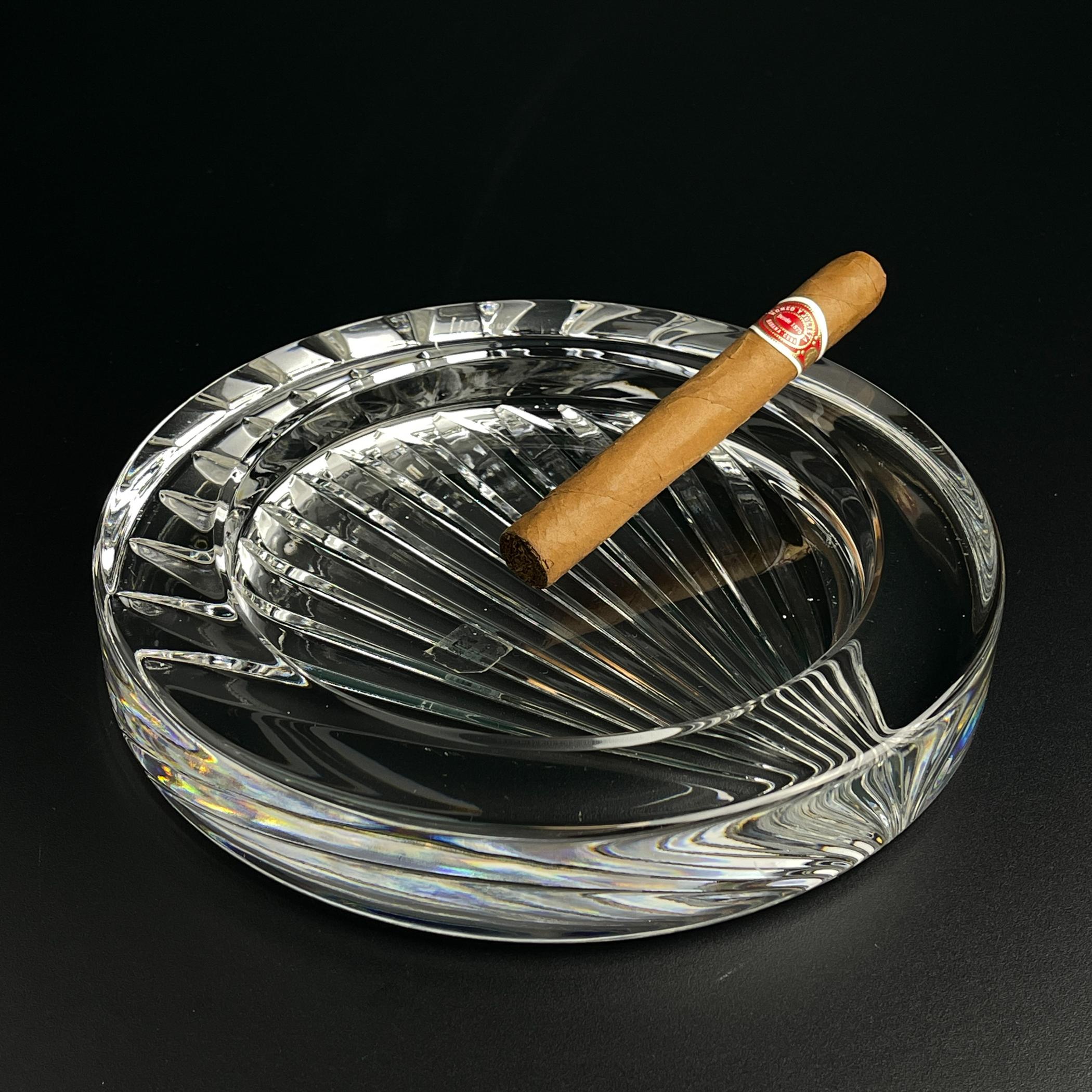 Cenicero original de cristal de Mario Cioni, Italia, años 70 en venta 3