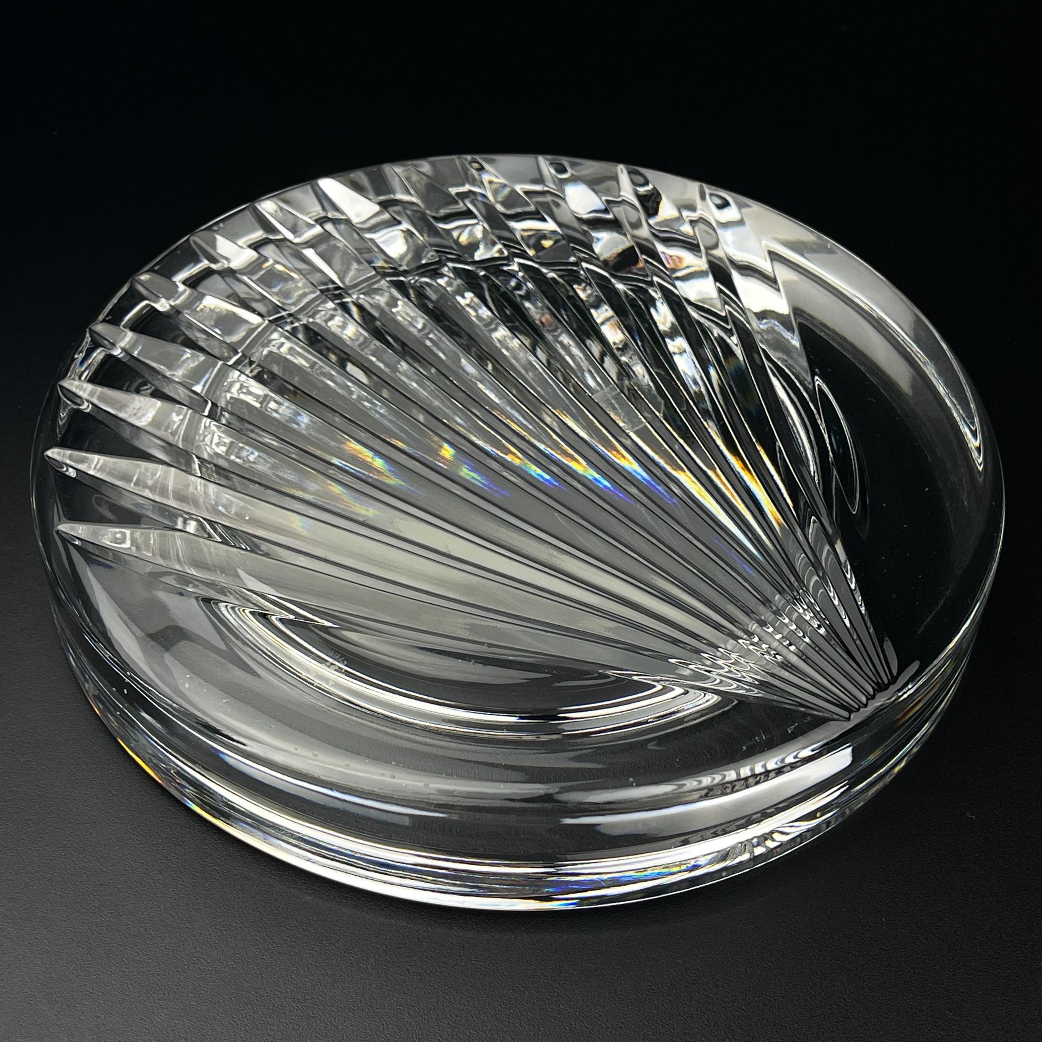 Cenicero original de cristal de Mario Cioni, Italia, años 70 en venta 4