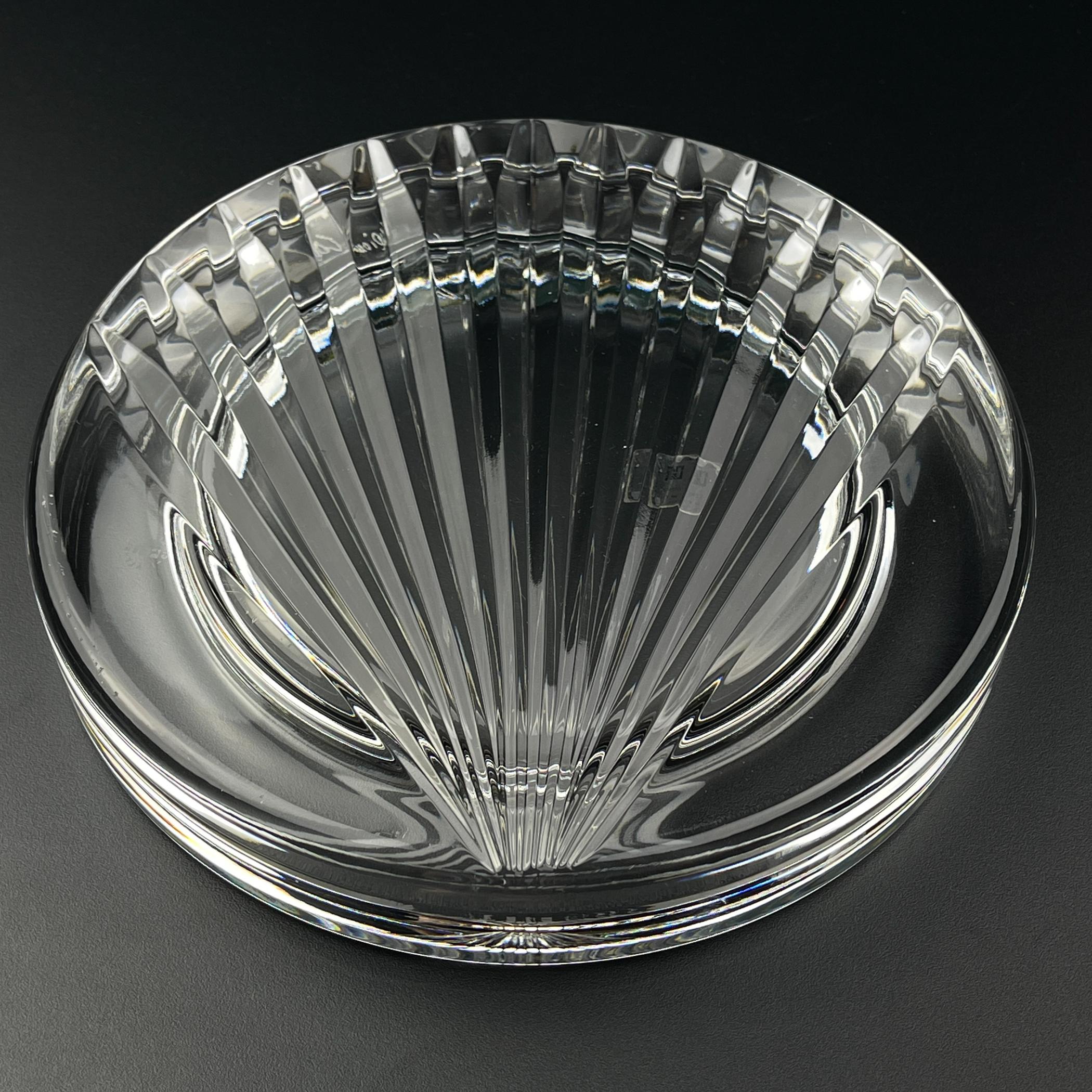 Cenicero original de cristal de Mario Cioni, Italia, años 70 en venta 5