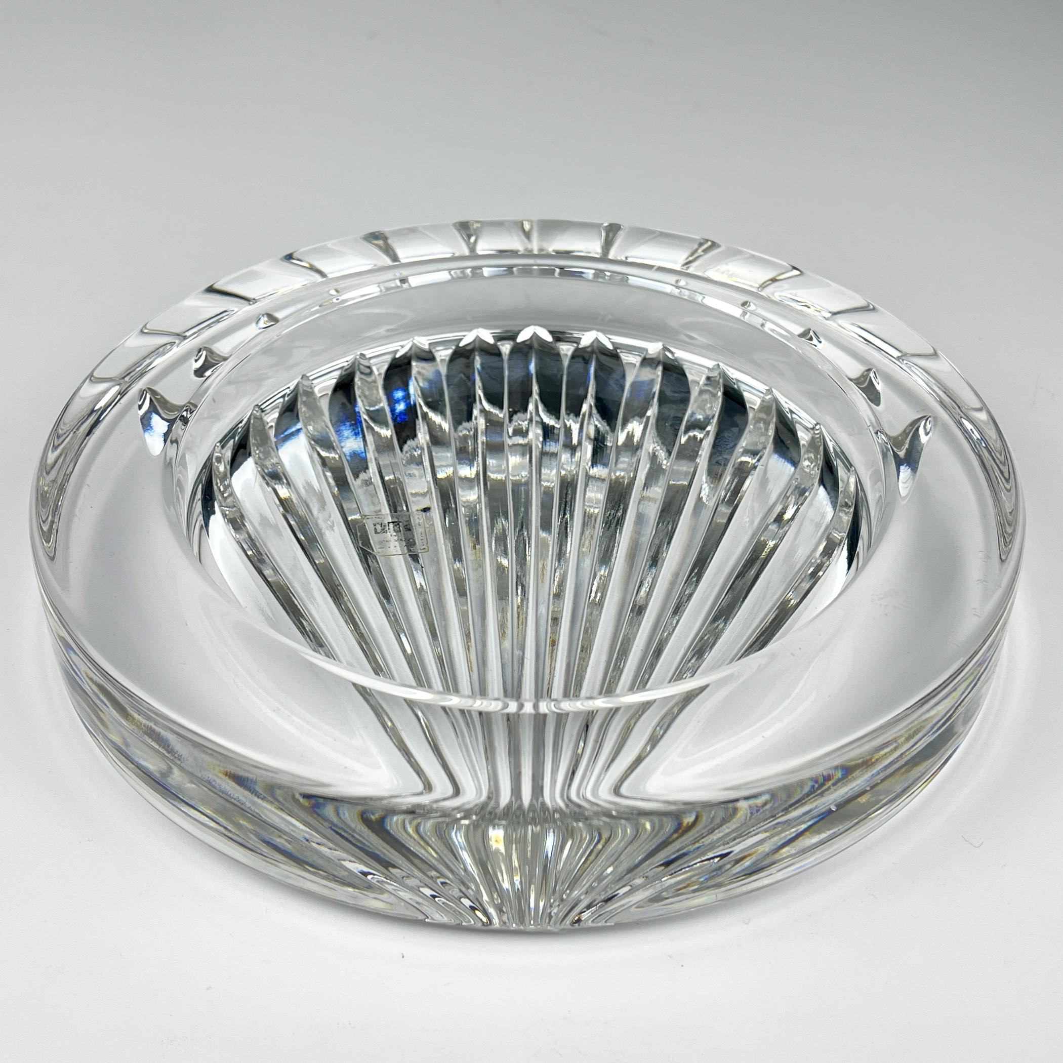 Cenicero original de cristal de Mario Cioni, Italia, años 70 en venta 8
