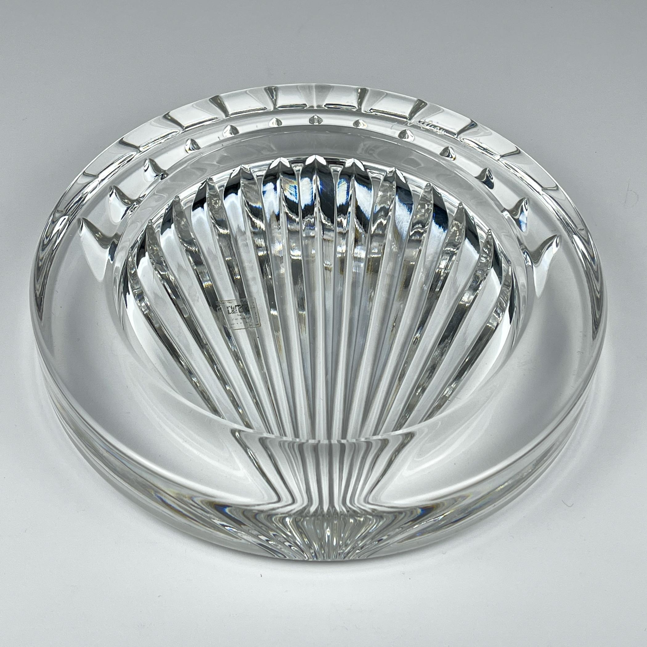 Cenicero original de cristal de Mario Cioni, Italia, años 70 Moderno de mediados de siglo en venta