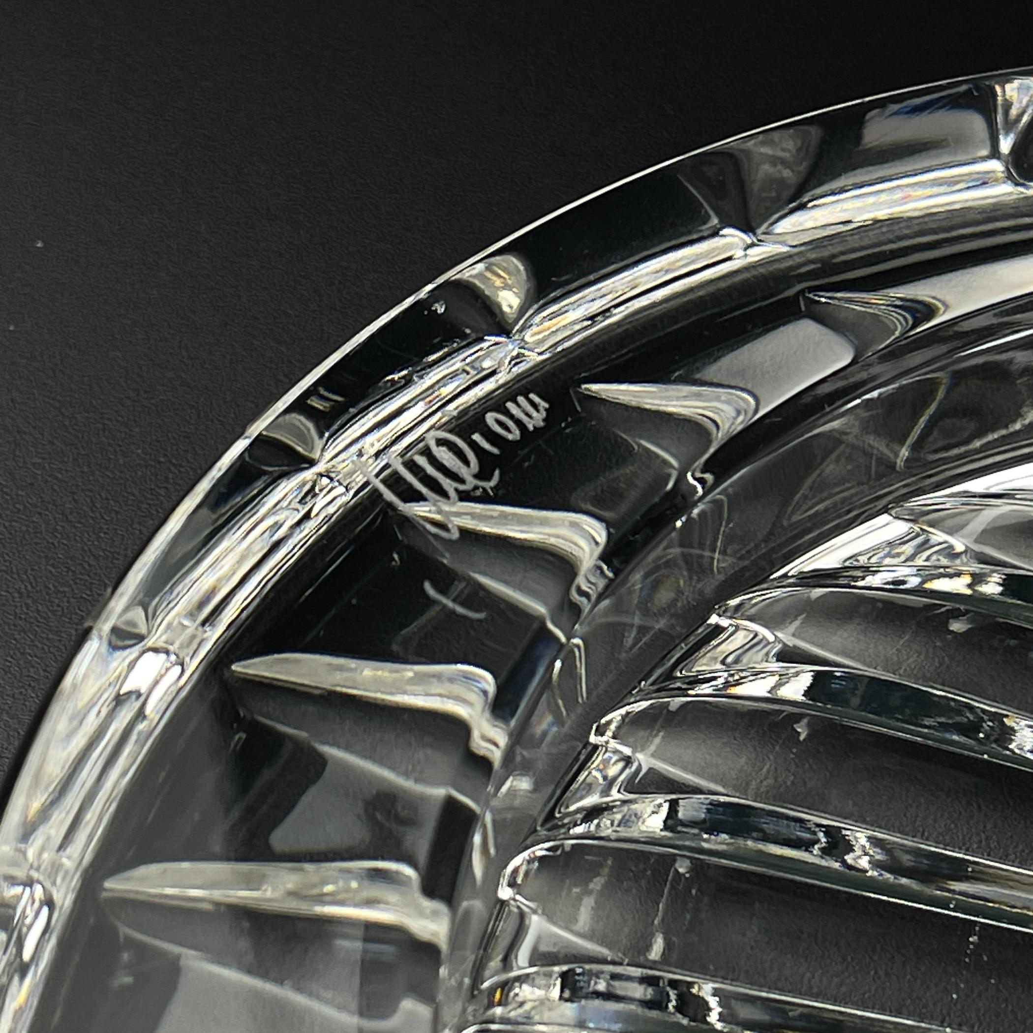 Cenicero original de cristal de Mario Cioni, Italia, años 70 Italiano en venta